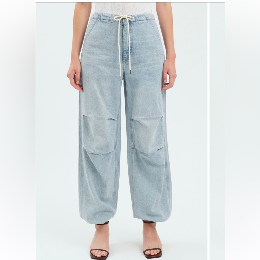 Light Blue Women's Jeans Daze Jetset Jogger 25 - Picture 2 of 2